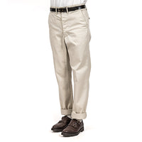 WORKERS  Officer Trousers Regular Type2, Pearl White Chino