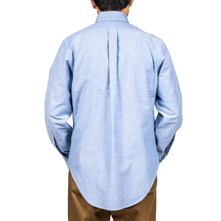 WORKERS  7 Button BD, San Joaquin Cotton OX, Blue