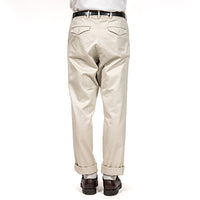 WORKERS  Officer Trousers Regular Type2, Pearl White Chino