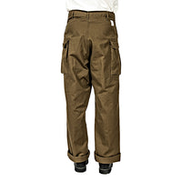 WORKERS M43 Trousers Mod, Khaki Herringbone
