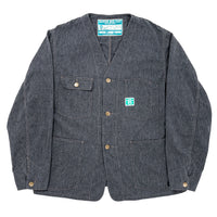WORKERS   Engineer Jacket, Black Chambray
