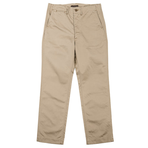 WORKERS  Officer Trousers, Regular Fit  Khaki No-1, 10oz Chino