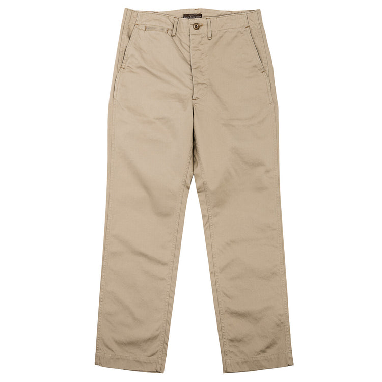 WORKERS  Officer Trousers, Regular Fit  Khaki No-1, 10oz Chino