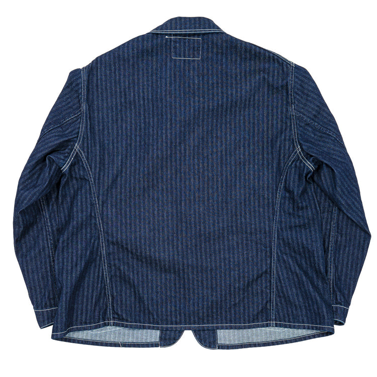 WORKERS QUEEN OF THE ROAD Jacket,10oz Indigo Herringbone