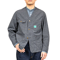 WORKERS   Engineer Jacket, Black Chambray