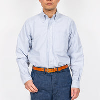 WORKERS  6 Button BD Supima OX Stripe