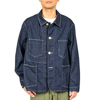 WORKERS QUEEN OF THE ROAD Jacket,10oz Indigo Herringbone