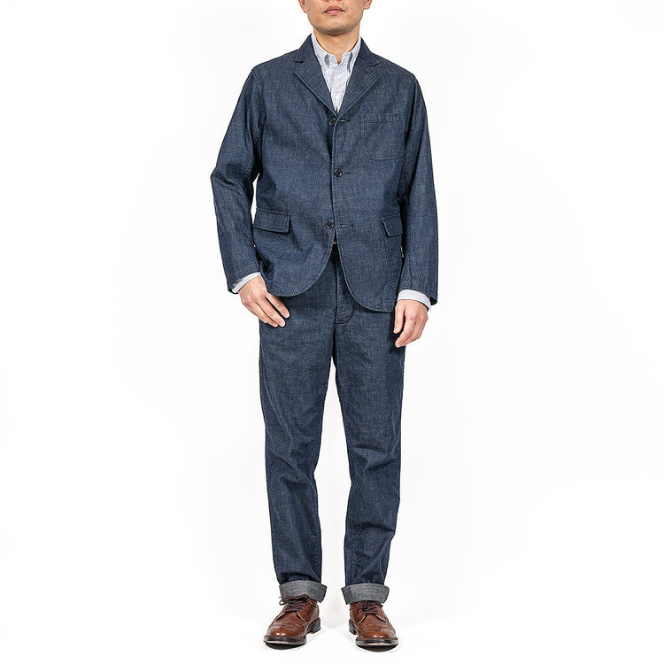 WORKERS  Lounge Jacket, 8oz GR Back Denim