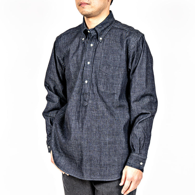 WORKERS  Pullover BD, 7.5 oz Denim, OW