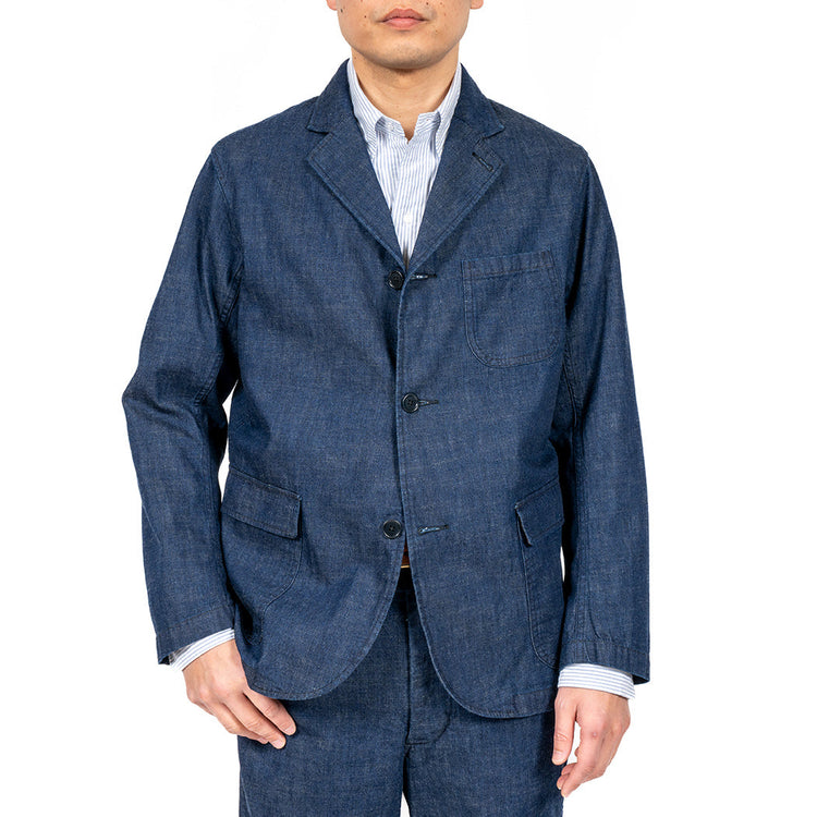 WORKERS  Lounge Jacket, 8oz GR Back Denim