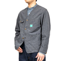 WORKERS   Engineer Jacket, Black Chambray