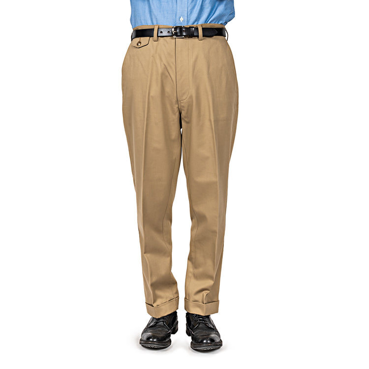 WORKERS  Moonglow Trousers 21, Wrinkle-Resist Chino, Beige