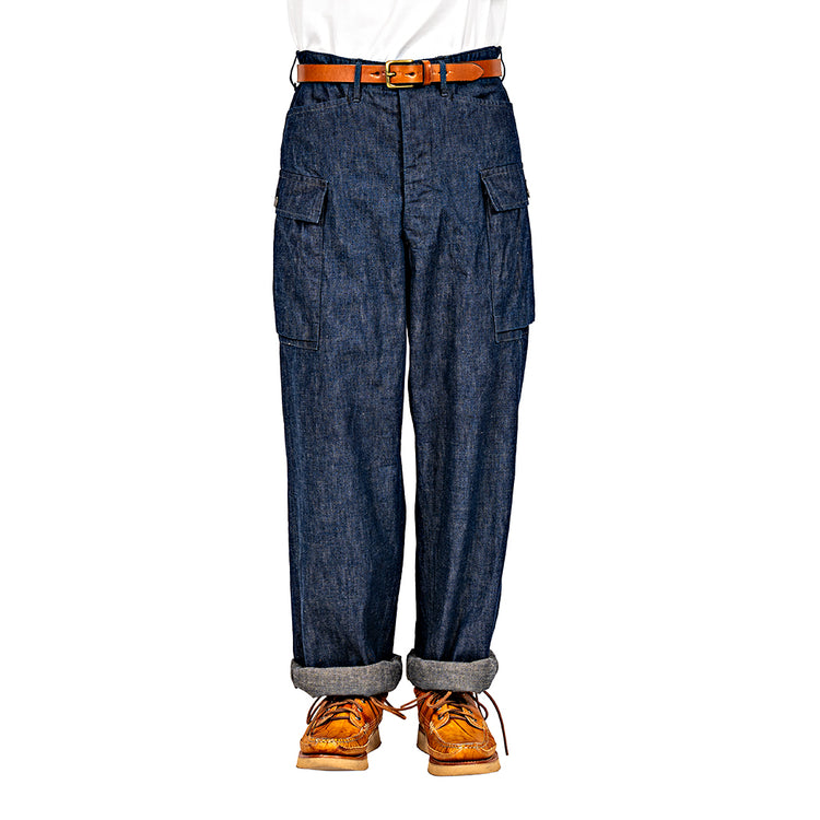 WORKERS M43 Trousers Mod, 10oz Brown Back Denim
