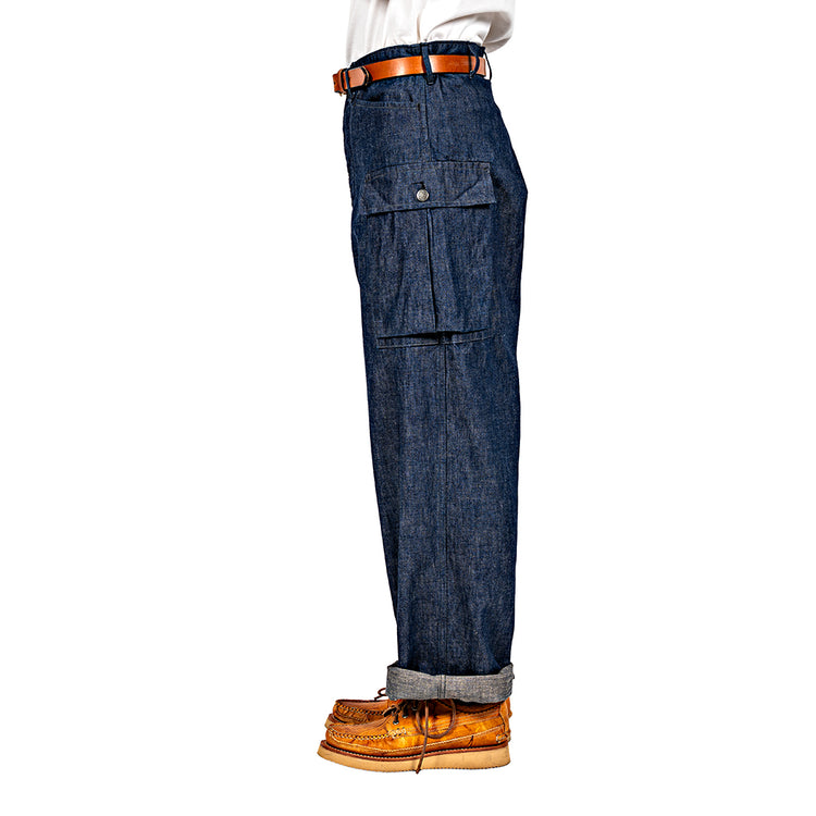 WORKERS M43 Trousers Mod, 10oz Brown Back Denim
