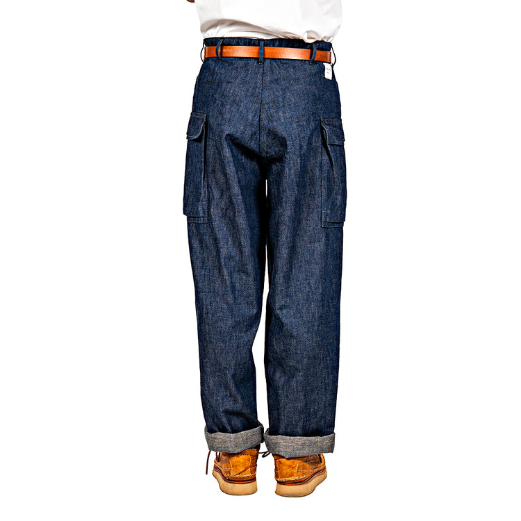 WORKERS M43 Trousers Mod, 10oz Brown Back Denim