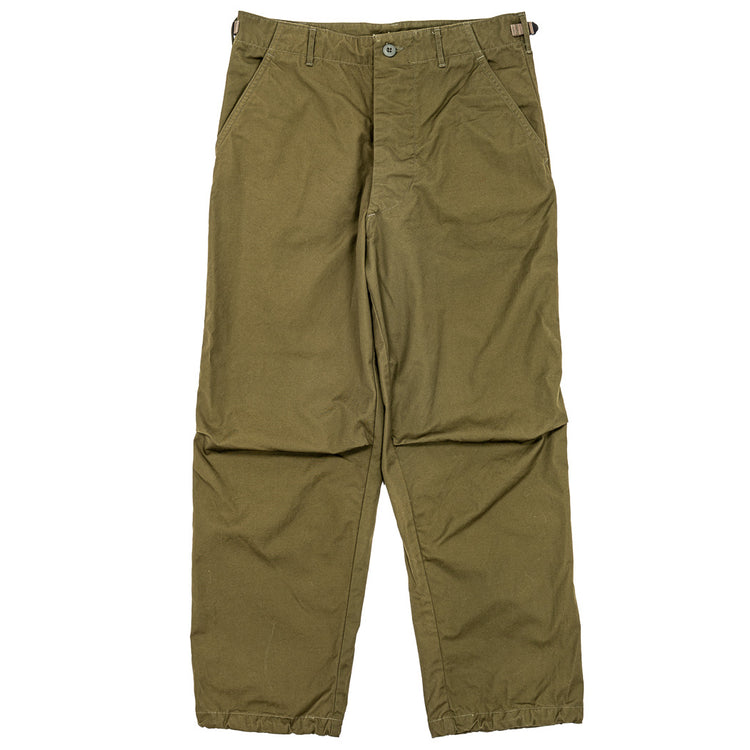 WORKERS  FWP Trousers, OD Poplin