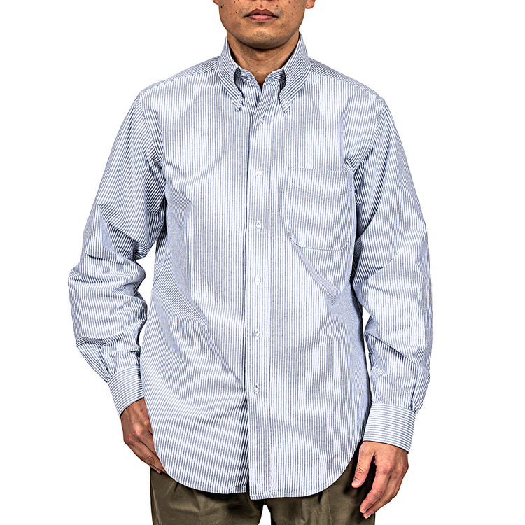 WORKERS  Modified BD Shirt STRIPE OX