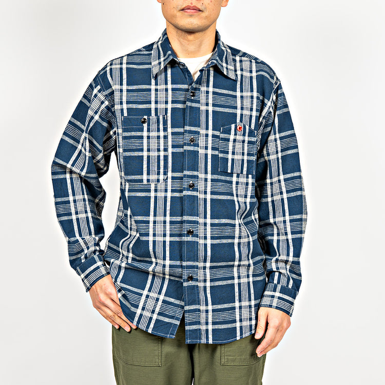 WORKERS  Modified BD Shirt STRIPE OX