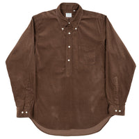 WORKERS Pullover BD, Corduroy, Brown