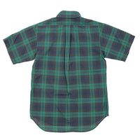WORKERS  Modified Short Sleeve BD, India Madras, Blackwatch