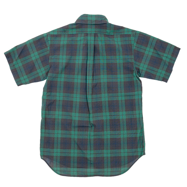 WORKERS  Modified Short Sleeve BD, India Madras, Blackwatch