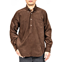 WORKERS Pullover BD, Corduroy, Brown