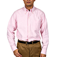 WORKERS  Modified 6 Button BD STRIPE PINK