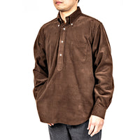 WORKERS Pullover BD, Corduroy, Brown