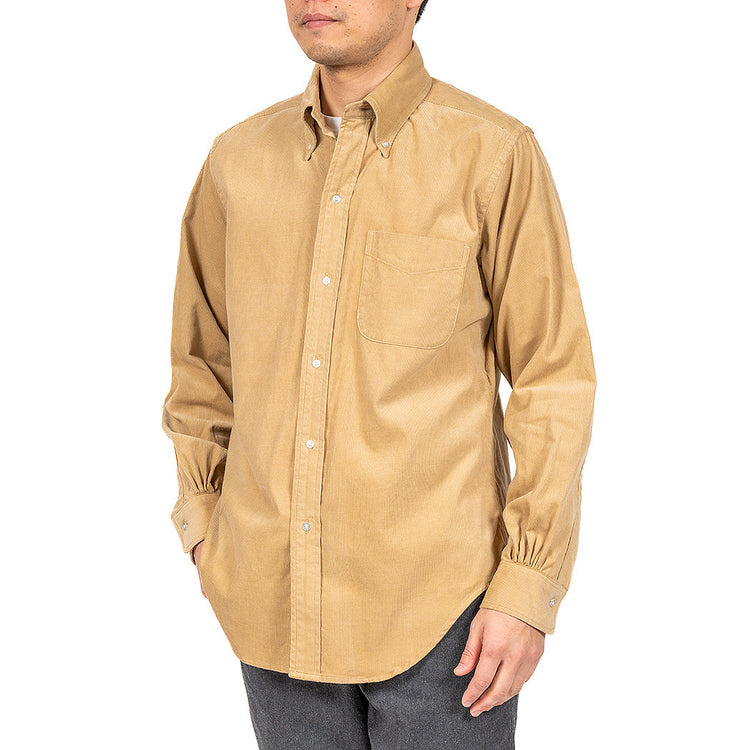 WORKERS  6 Button BD Corduroy Light Beige