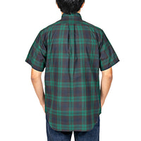 WORKERS  Modified Short Sleeve BD, India Madras, Blackwatch