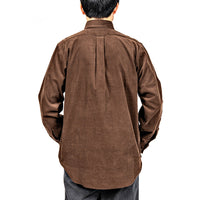 WORKERS Pullover BD, Corduroy, Brown