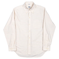 WORKERS  Modified 6 Button BD MATILDA CHECK BEIGE