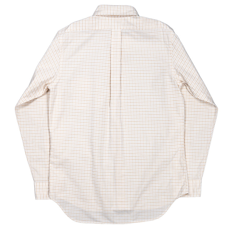 WORKERS  Modified 6 Button BD MATILDA CHECK BEIGE
