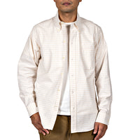 WORKERS  Modified 6 Button BD MATILDA CHECK BEIGE