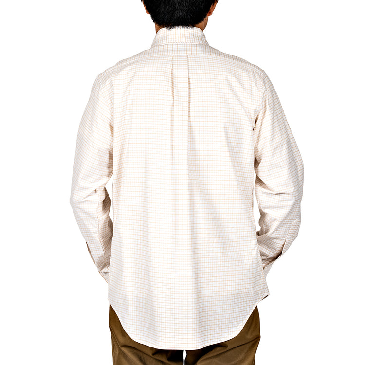 WORKERS  Modified 6 Button BD MATILDA CHECK BEIGE