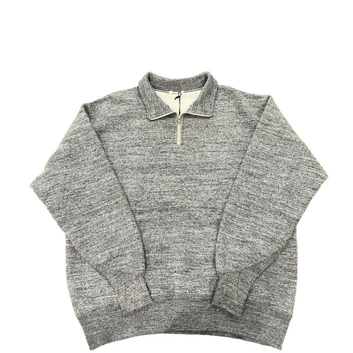 A.G.SPALDING&BROS / HALF ZIP TRAINING SHIRTS L.GRAY