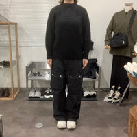 Yonetomi  / REBORN WOOL ARAN KNIT P/O