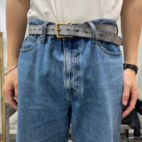 Riprap / PASS THROUGH BELT REGULAR (BRITISH BRIDLE) BLACK