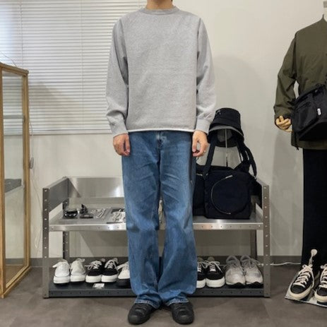 WALLA WALLA SPORT / 13oz CREW SWEAT SHIRT H.GRAY