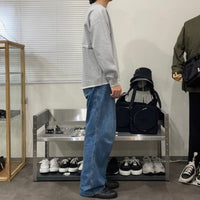 WALLA WALLA SPORT / 13oz CREW SWEAT SHIRT H.GRAY