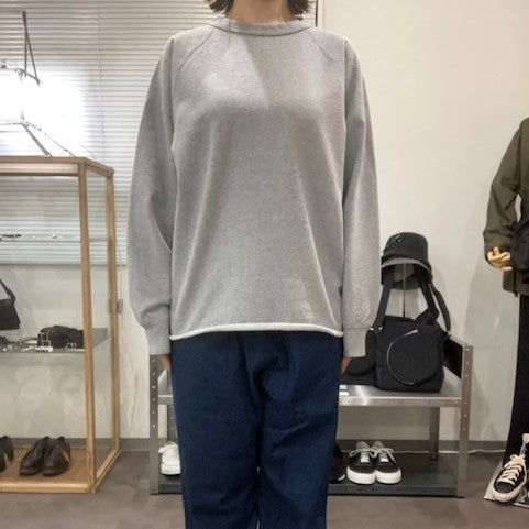 WALLA WALLA SPORT / 13oz CREW SWEAT SHIRT H.GRAY