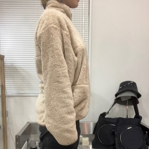Healthknit  / Sherpa Fleece Half zip jacket