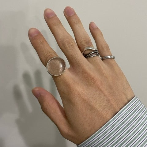 tiinei / 標本硝子リング