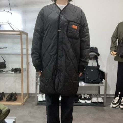 UNIVERSAL OVERALL/ QUILT COAT BLACK