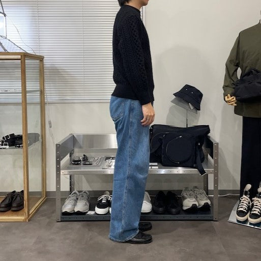 Yonetomi  / REBORN WOOL ARAN KNIT P/O