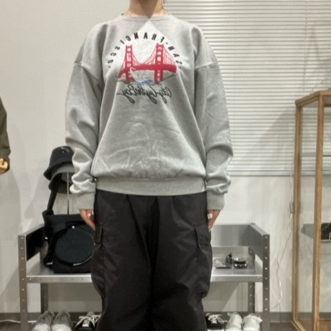 HANDTEX/ PRINT&EMBROIDERY SOUVENIR SWEAT