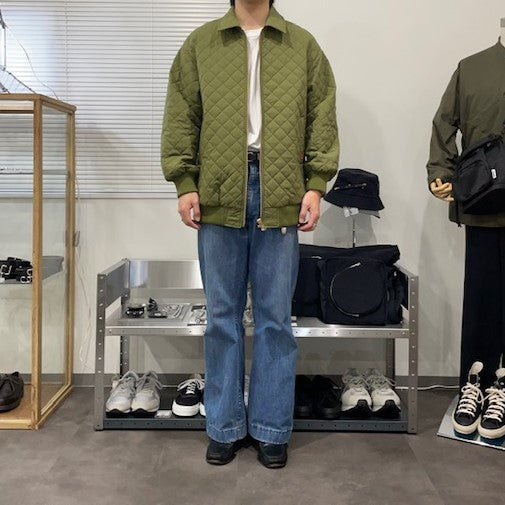 UNIVERSAL OVERALL/ DIAQUILT ZIP BLOUSON