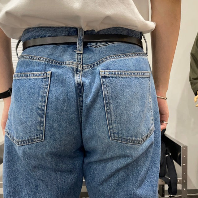 Riprap / PASS THROUGH BELT NARROW (BRITISH SADDLE) BLACK