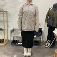 NANGA /NO COLLAR SOFT DOWN CARDIGAN/ノーカラーソフトダウンカーディガン BEIGE