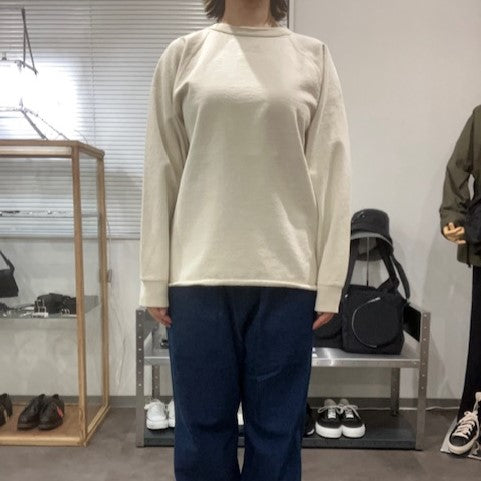 WALLA WALLA SPORT / 13oz CREW SWEAT SHIRT IVORY